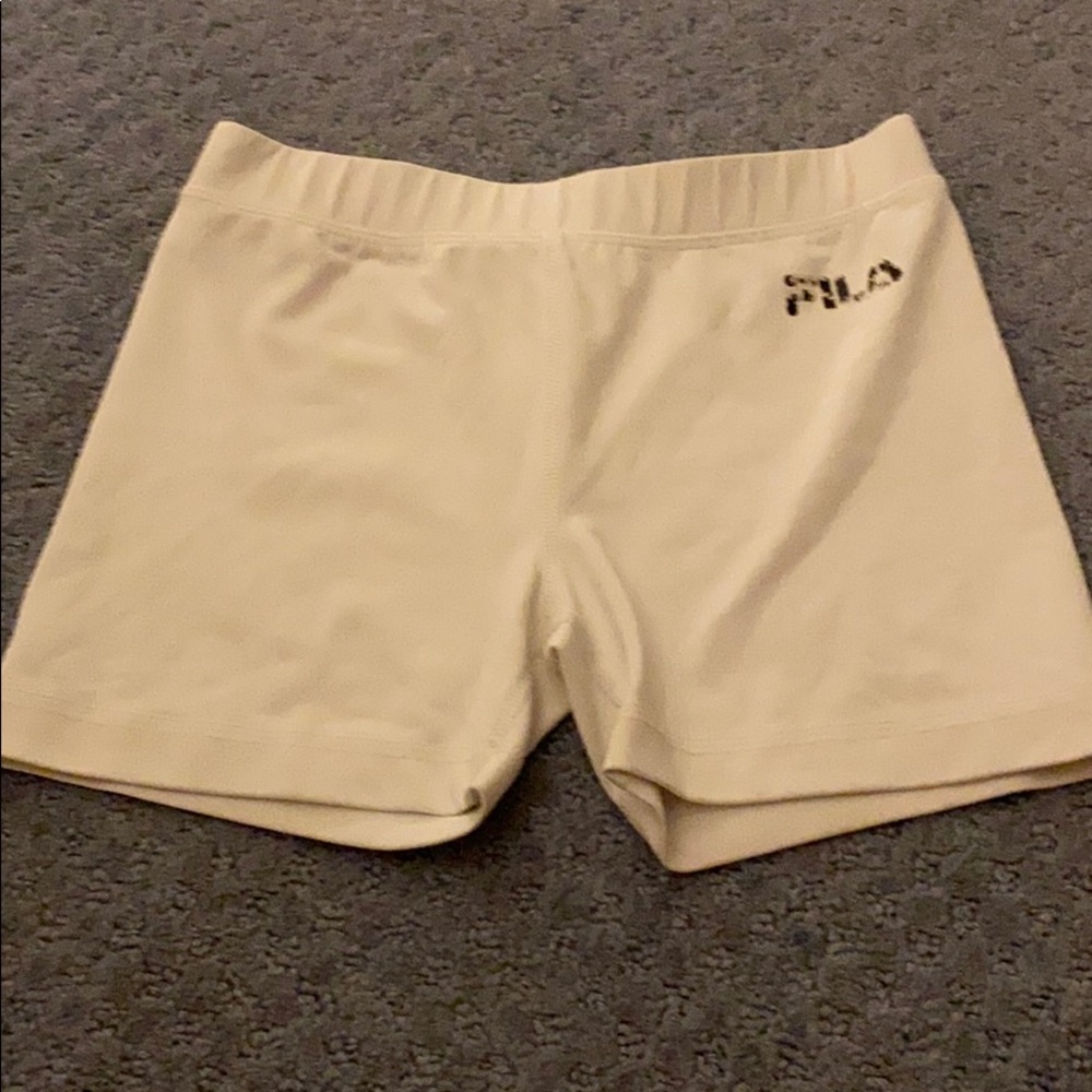 White spandex